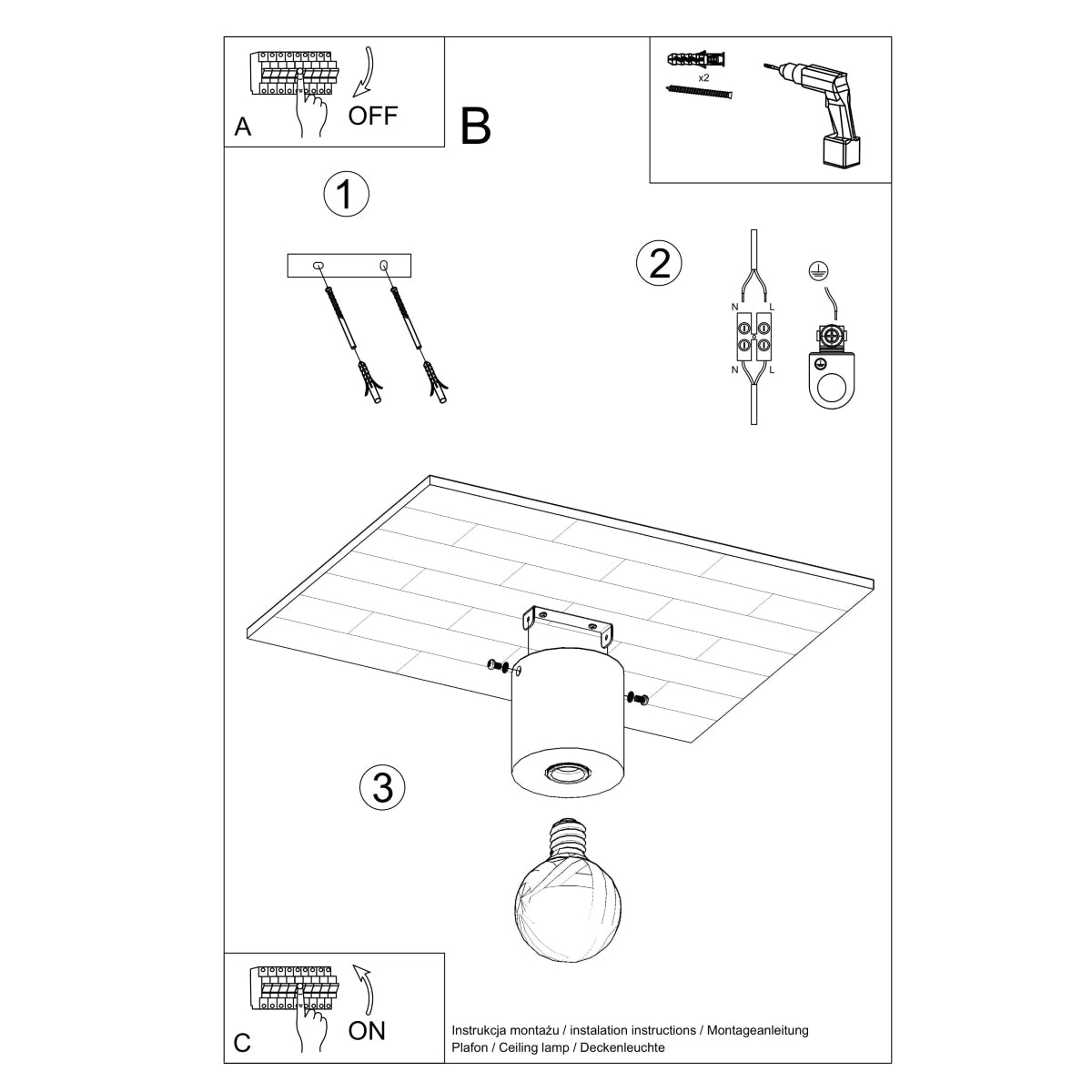 Ceiling Light Model Norvian photo 5 | Luxarmonie