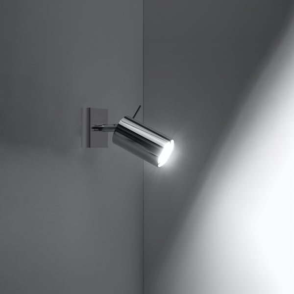 Adjustable chrome wall light – Arcanis model