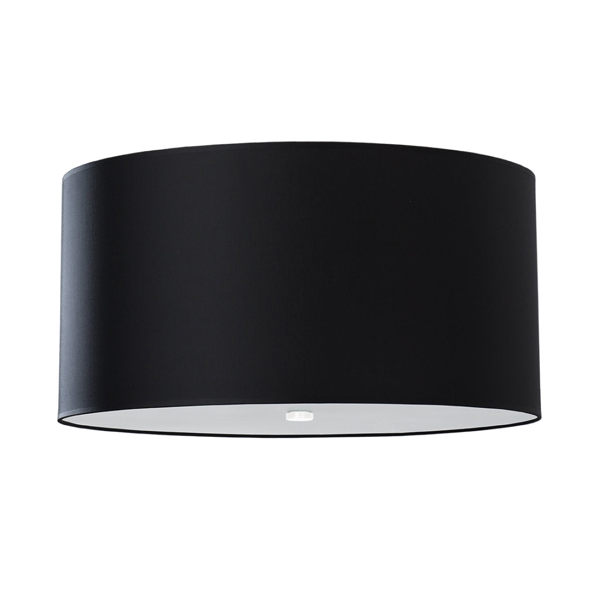 Minimalistische zwart stofplafondlicht woonkamer – Modèle Elarion