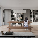 Minimalist white rectangular living room chandelier – Orvella