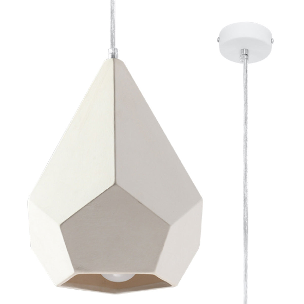 Suspension luminaire modèle Aveloria vue ambiance | Luxarmonie