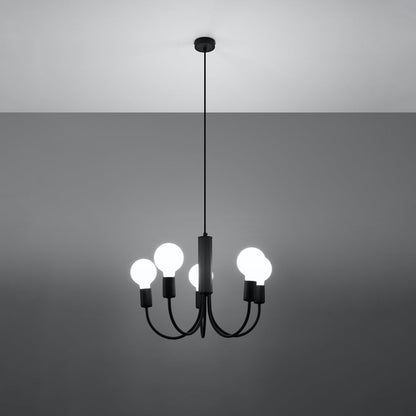 Minimalist Arm Candelabra Chandelier – Orfanys