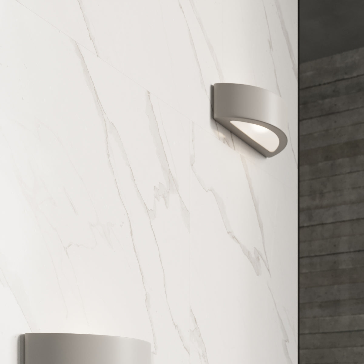 Modern gray ceramic wall light – Athenys model