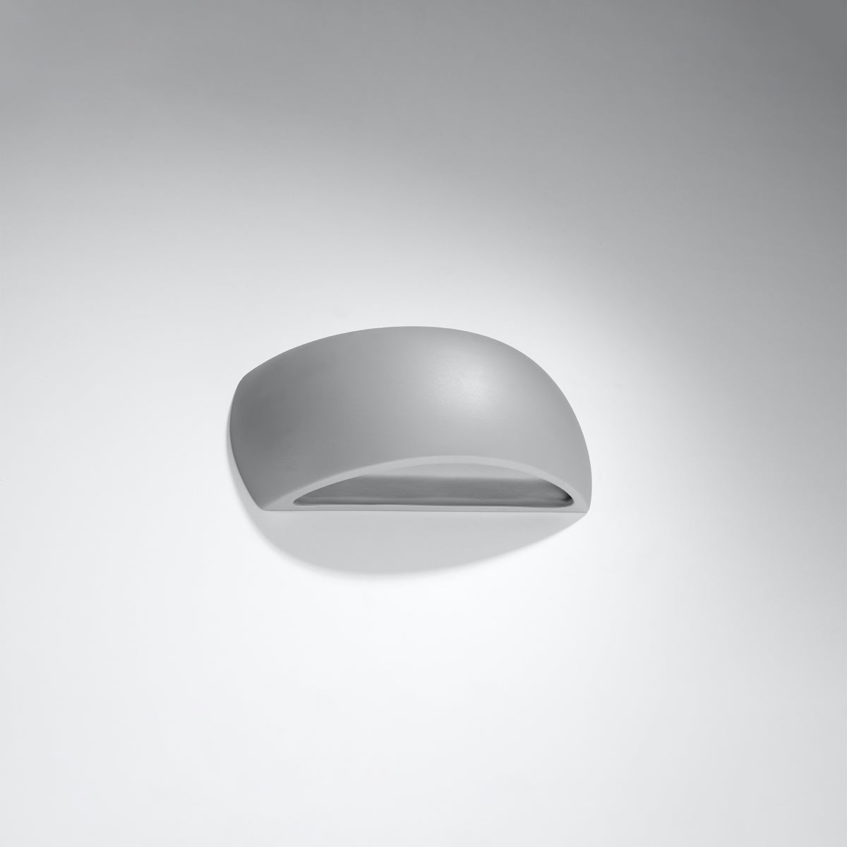 Modern gray ceramic wall light – Neralis model