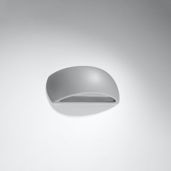 Modern gray ceramic wall light – Neralis model
