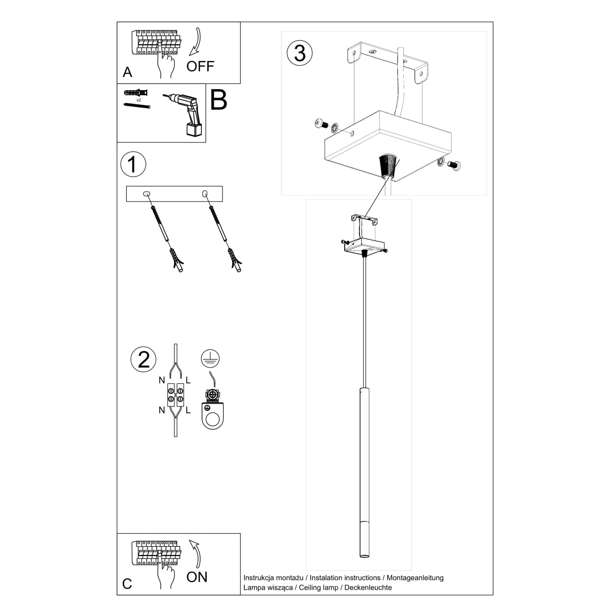 Suspension luminaire modèle Asterionis photo 5 | Luxarmonie