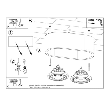 Ceiling Light Model Norvanei Photo 5 | Luxarmonie