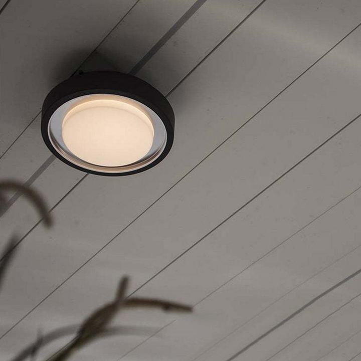 Applique murale et plafonnier LED noir minimaliste – Ciralux