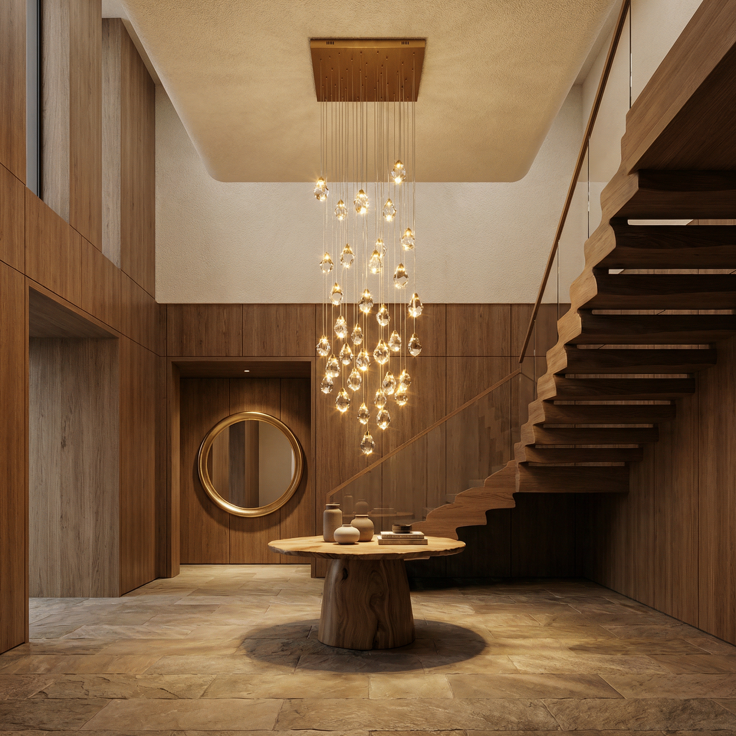 Plafonnier Zénith vue détail | Luxarmonie