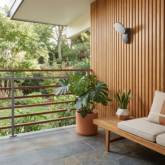 Luminaire Exérieur Thalyra vue ambiance | Luxarmonie