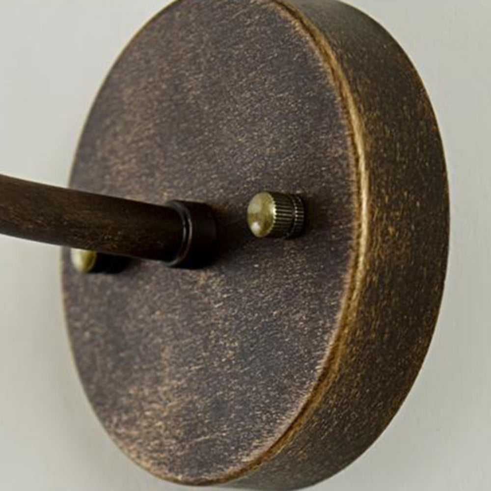 Applique Murale Rustique en Laiton Antique pour Extérieur – Aurélice