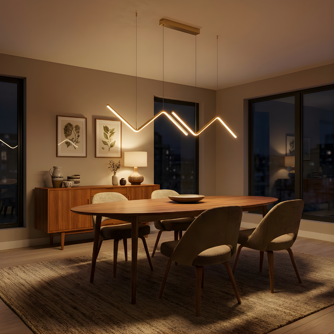 Suspension Métal Aluminium LED Dimmable – Khira