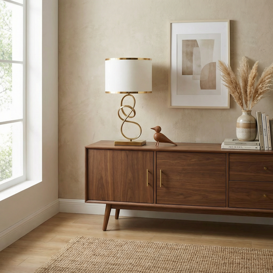 Lampe à poser Éthéris vue ambiance | Luxarmonie