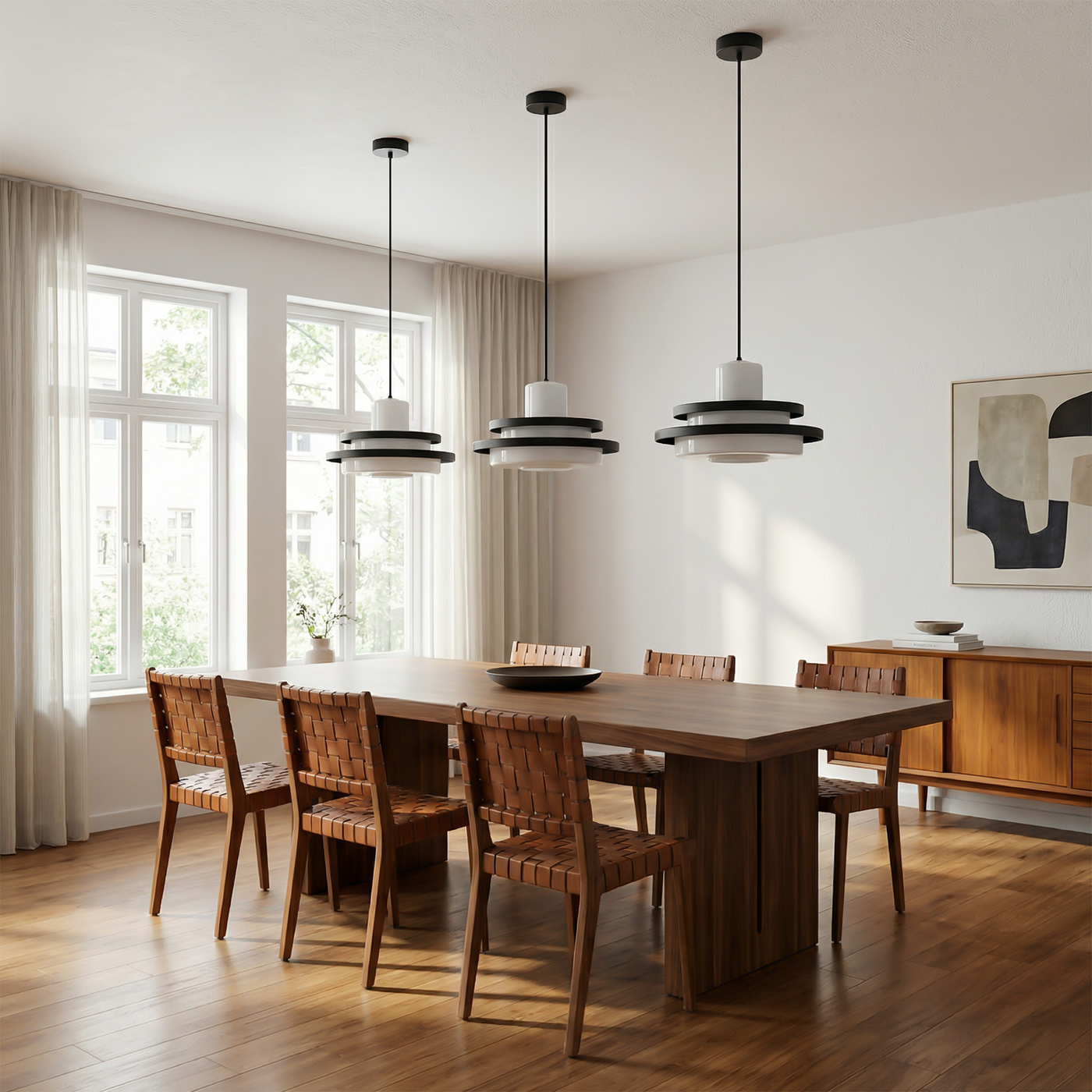 Suspension Industrielle Américaine en Verre pour Restaurants – Ambrozia