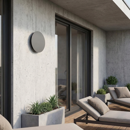 Minimalist waterproof outdoor wall sconce modern design – Néptia