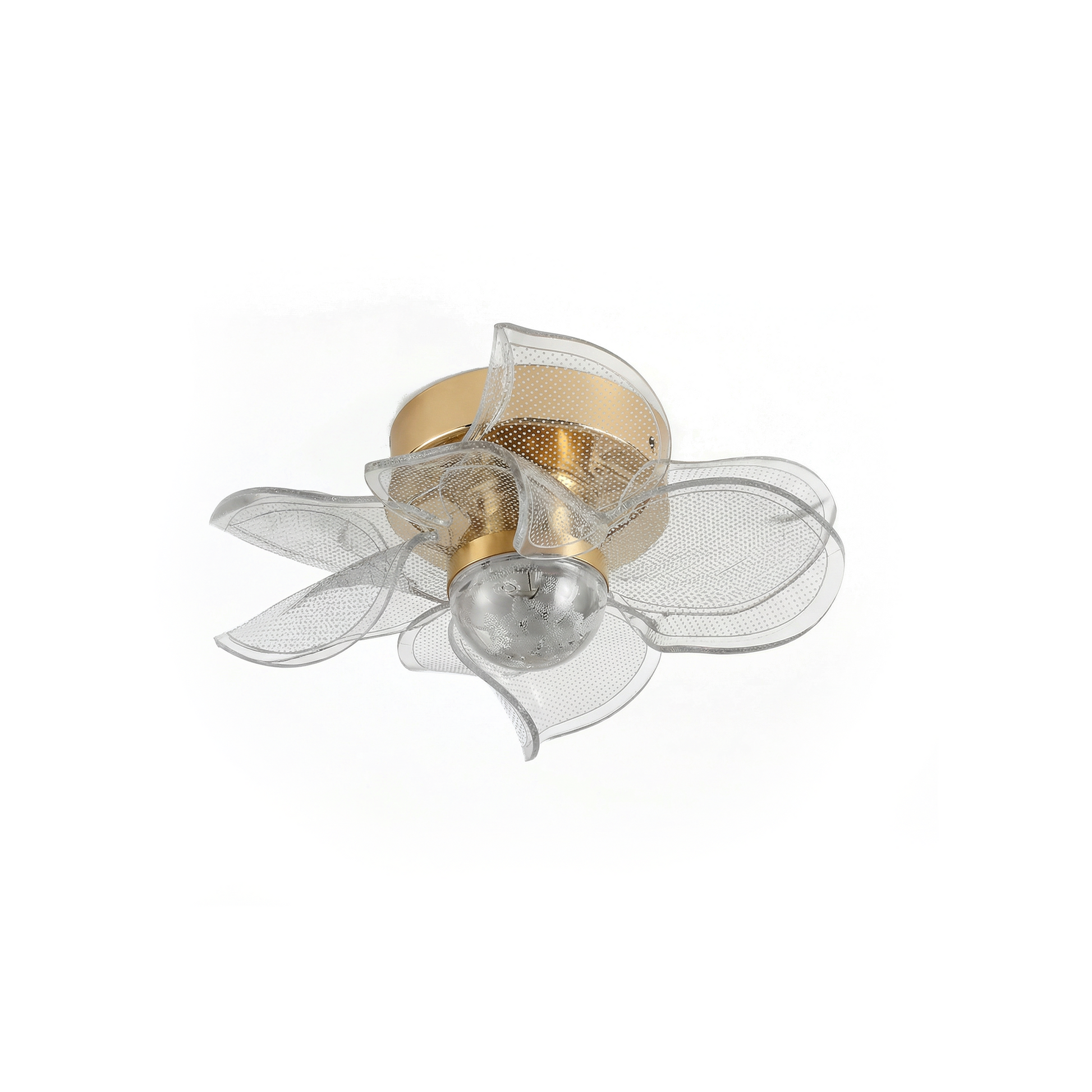 LED plafondlamp goud Nordisch modern design – Aliova