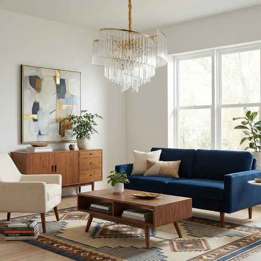 Hanglamp Artistiek Gedraaide Kristallen Majestueuze Sfeer – Illumia