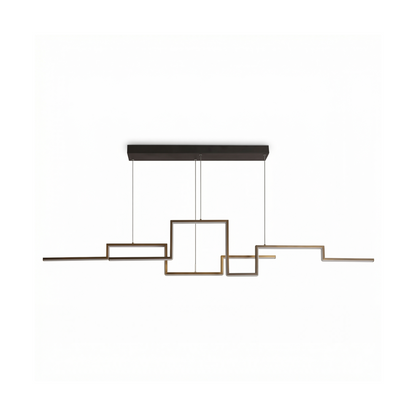 Hanglamp Design Luchtig Gouden Afwerking Majestueuze Sfeer – Vespera