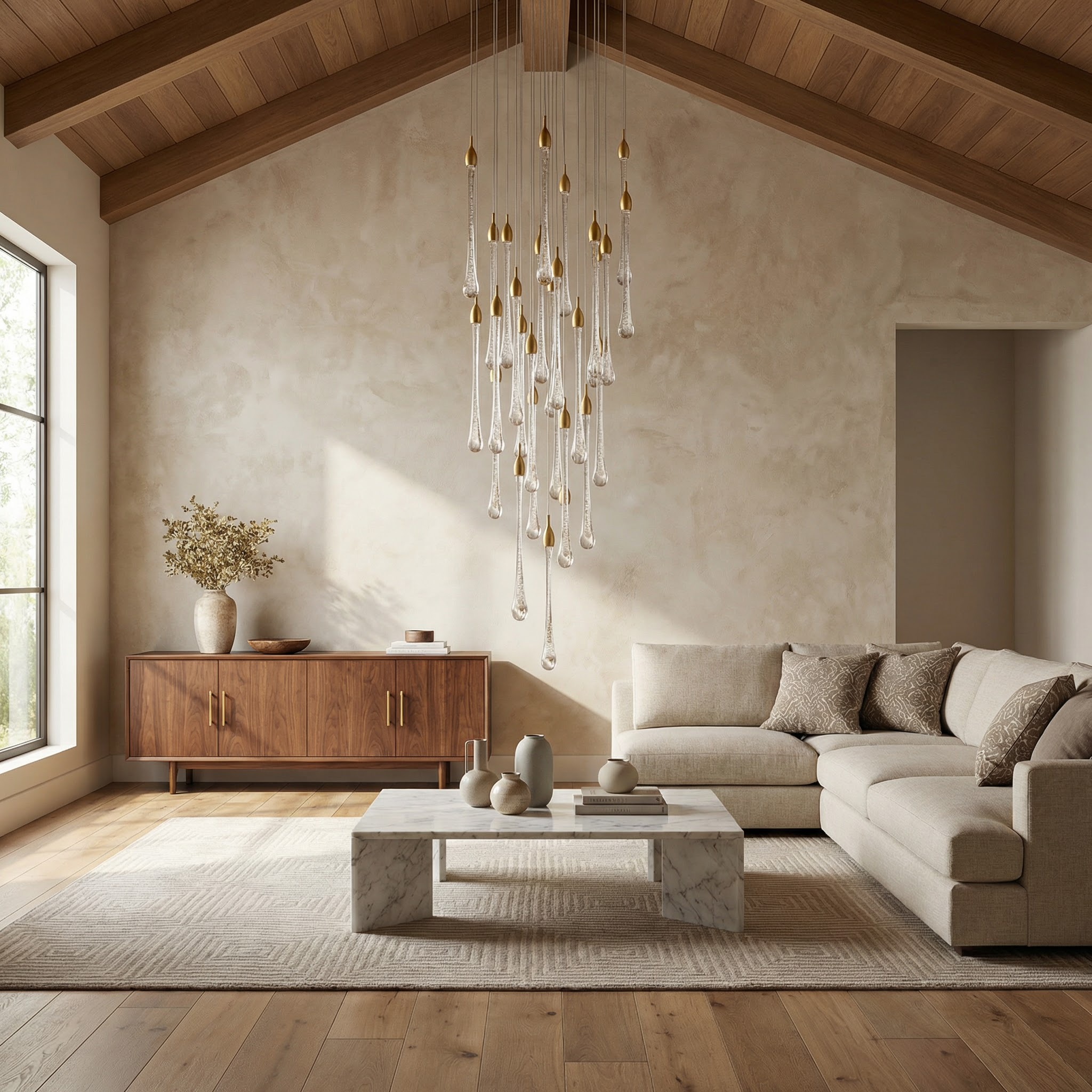 Lustre Cristalya vue ambiance | Luxarmonie