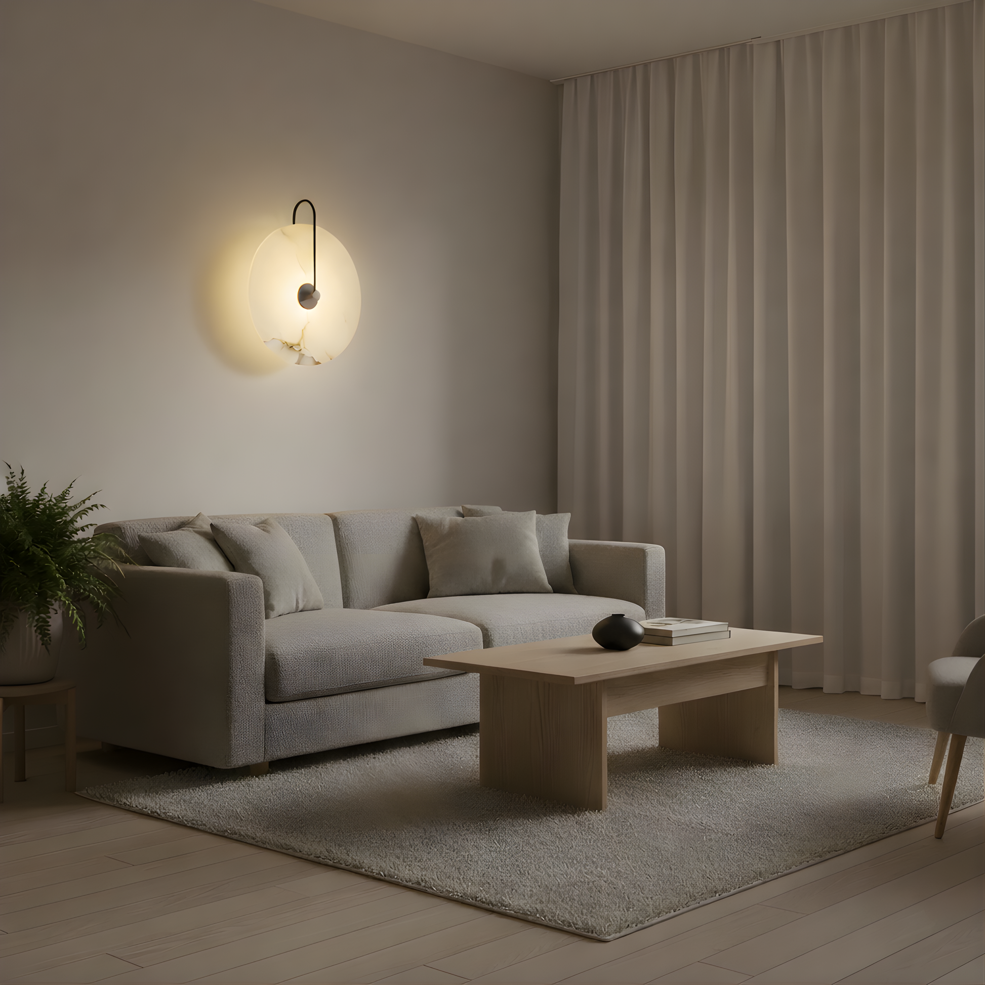 Verfijnde moderne wandlamp en duurzaam – Glowra