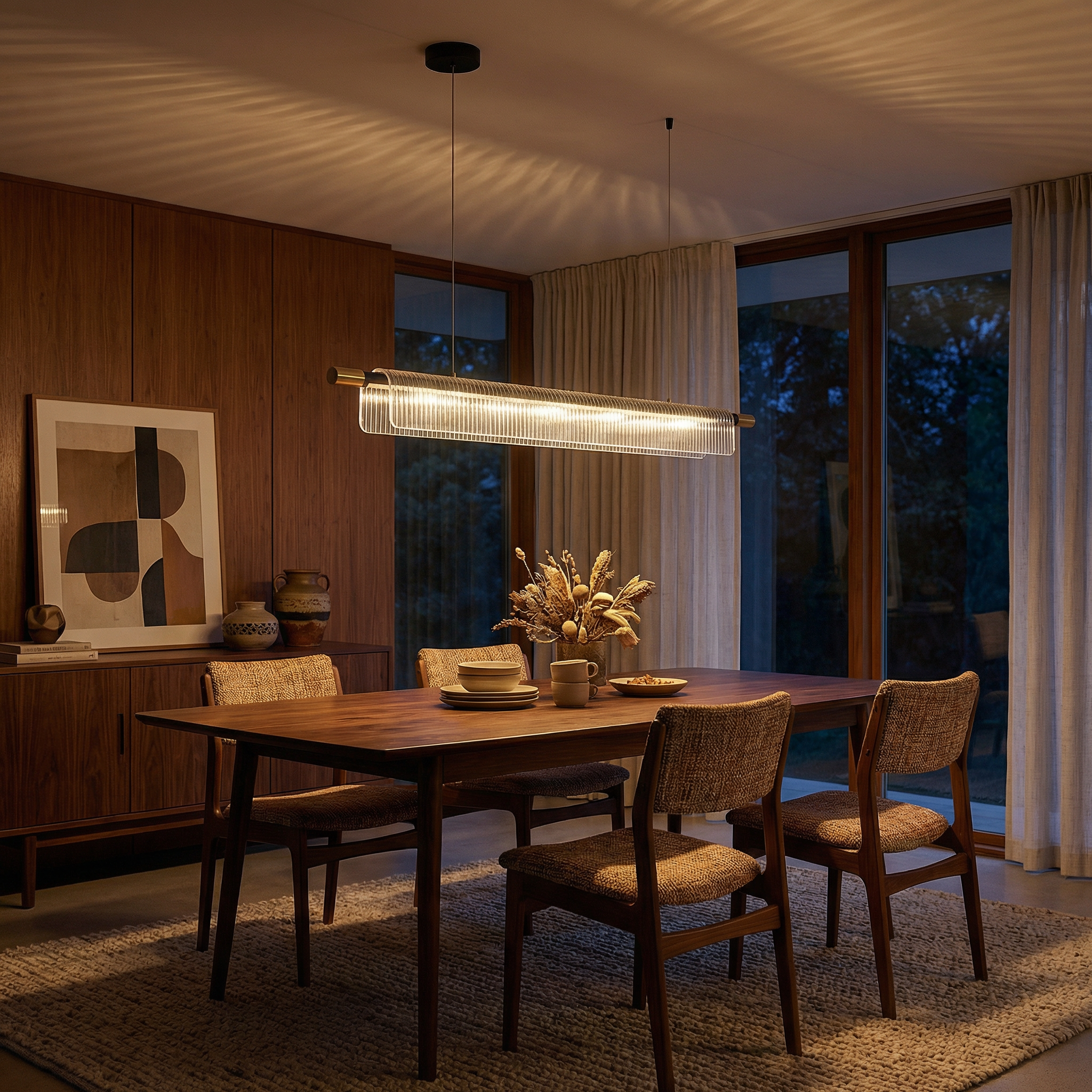 Modern metalen hanglamp voor kantoren en bars – Candelara