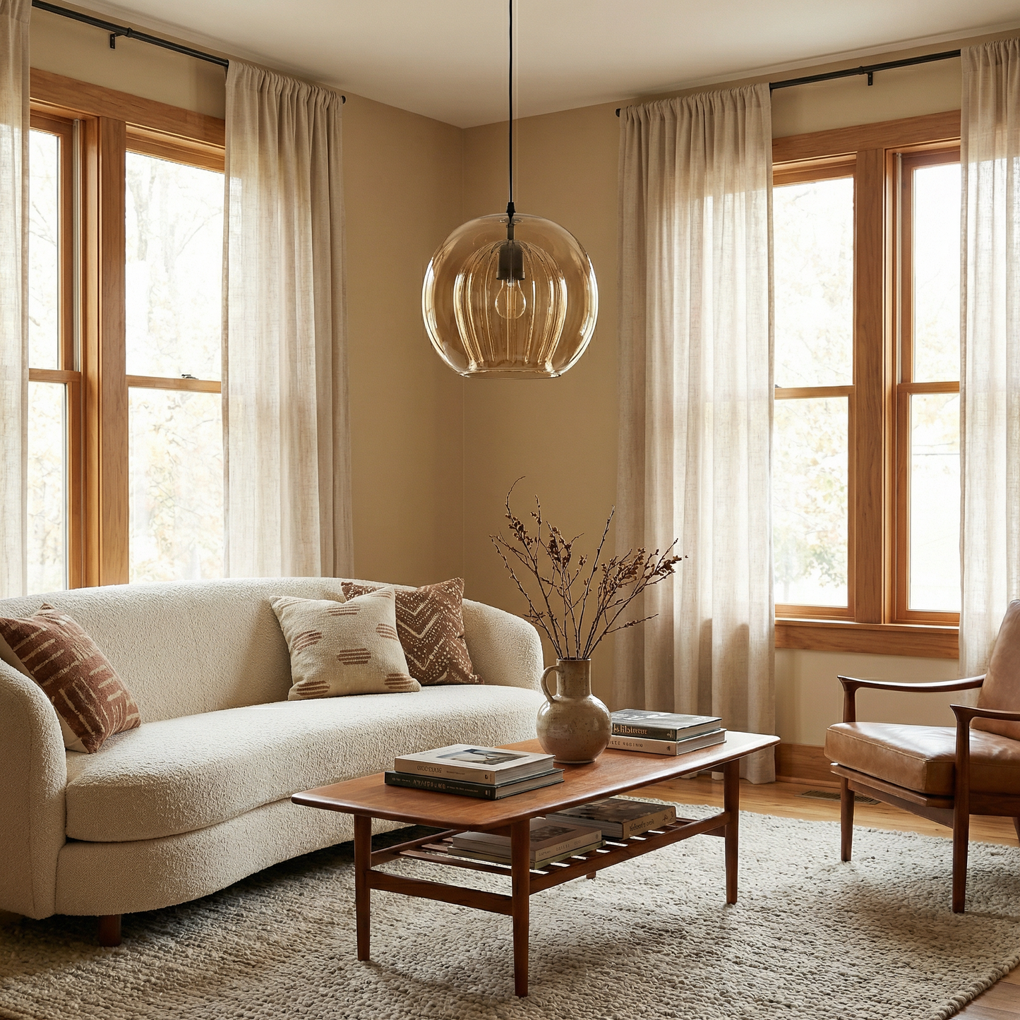 Suspension Ombreli vue ambiance | Luxarmonie