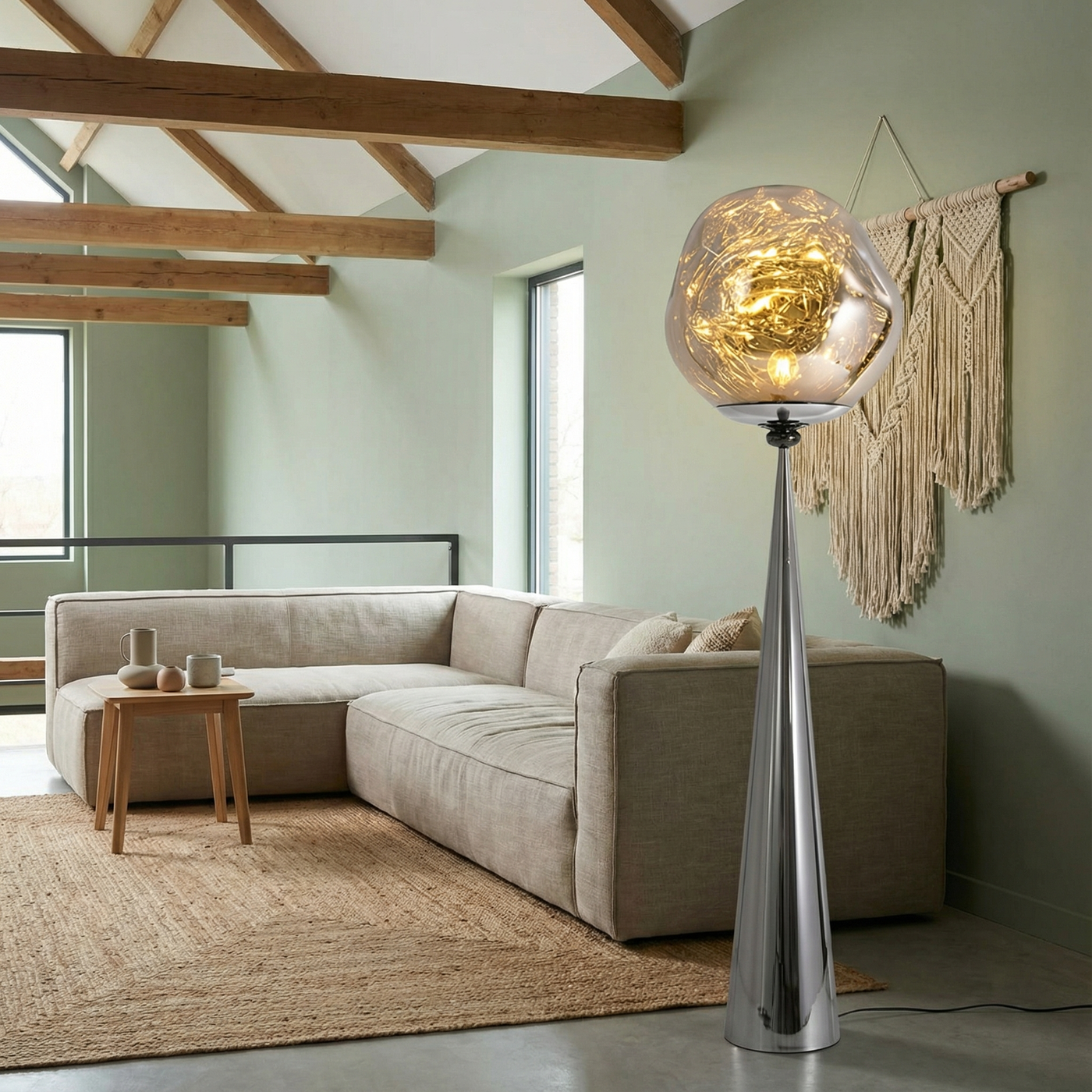Lampadaire Décoratif Boule en Lave Style Moderne Détente – Lava