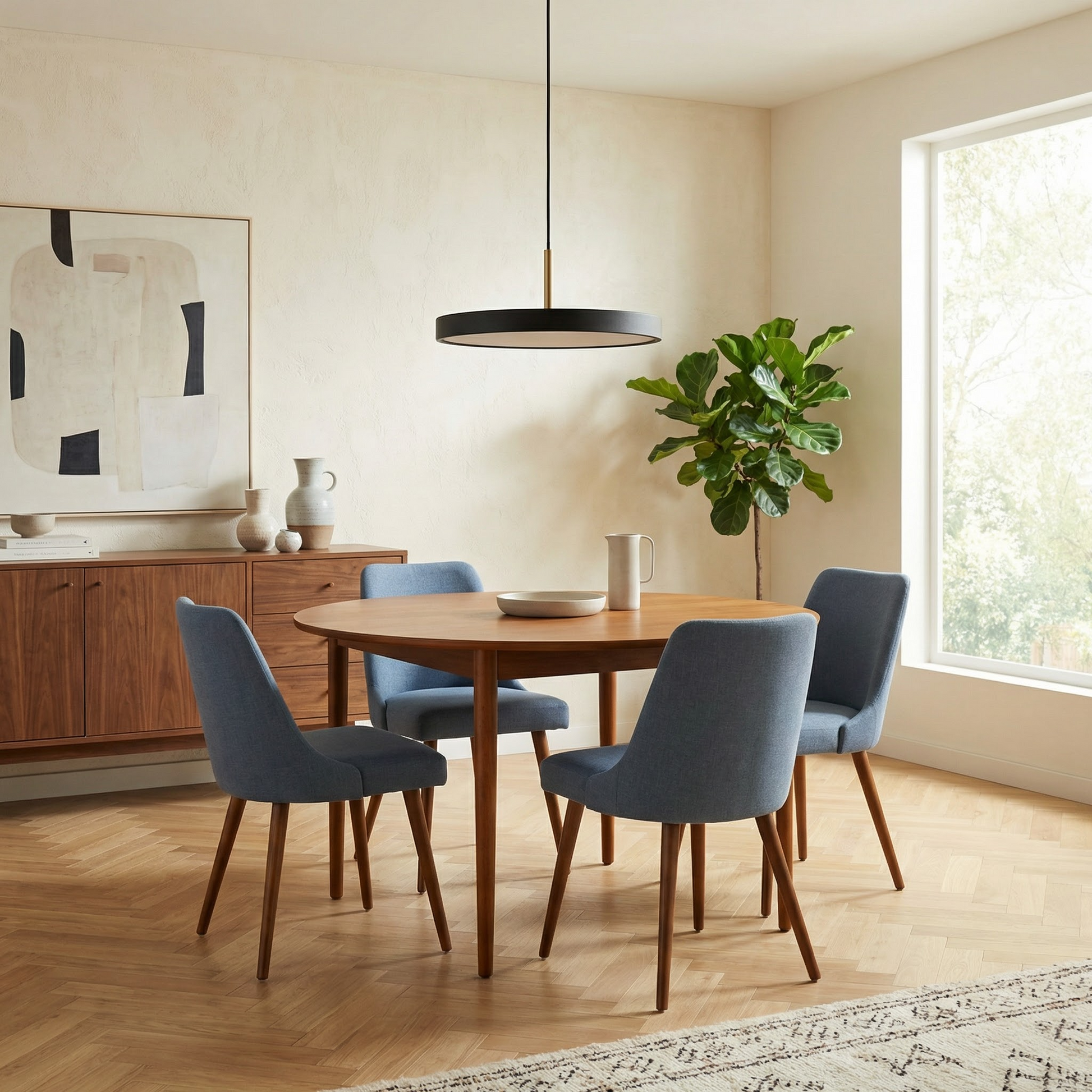 Suspension Discus vue ambiance | Luxarmonie