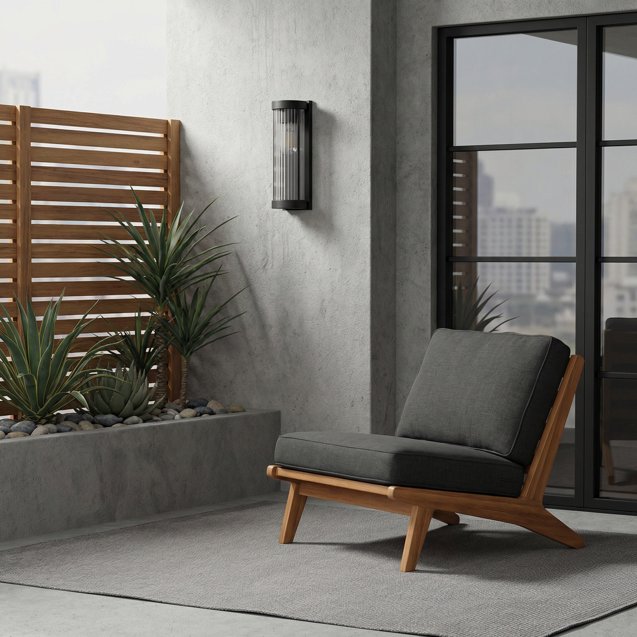 Luminaire d'extérieur Solaréa vue ambiance | Luxarmonie