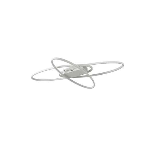 Moderne plafondlamp in aluminium voor woonkamer – Alunéa