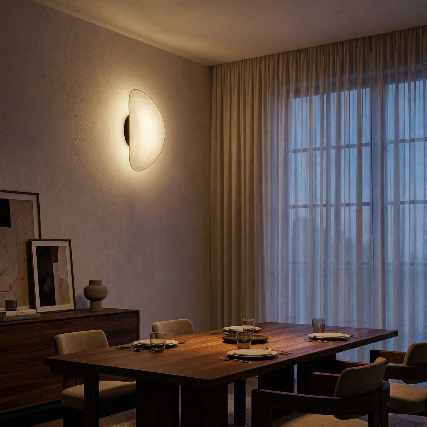 Applique murale LED en aluminium pour chambre – Zeloria