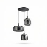 Suspension Grise Ambiance Contemporaine – Vetro