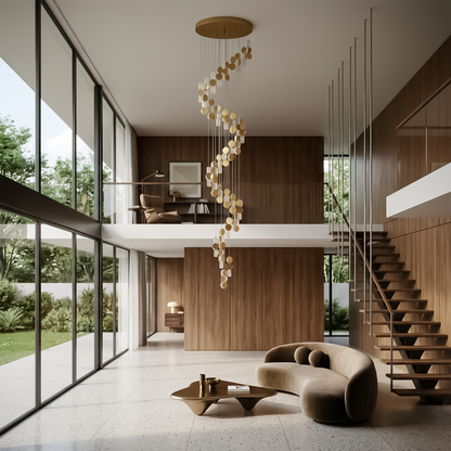 Lustre Cristal Moderne pour Salon – Cristarionye