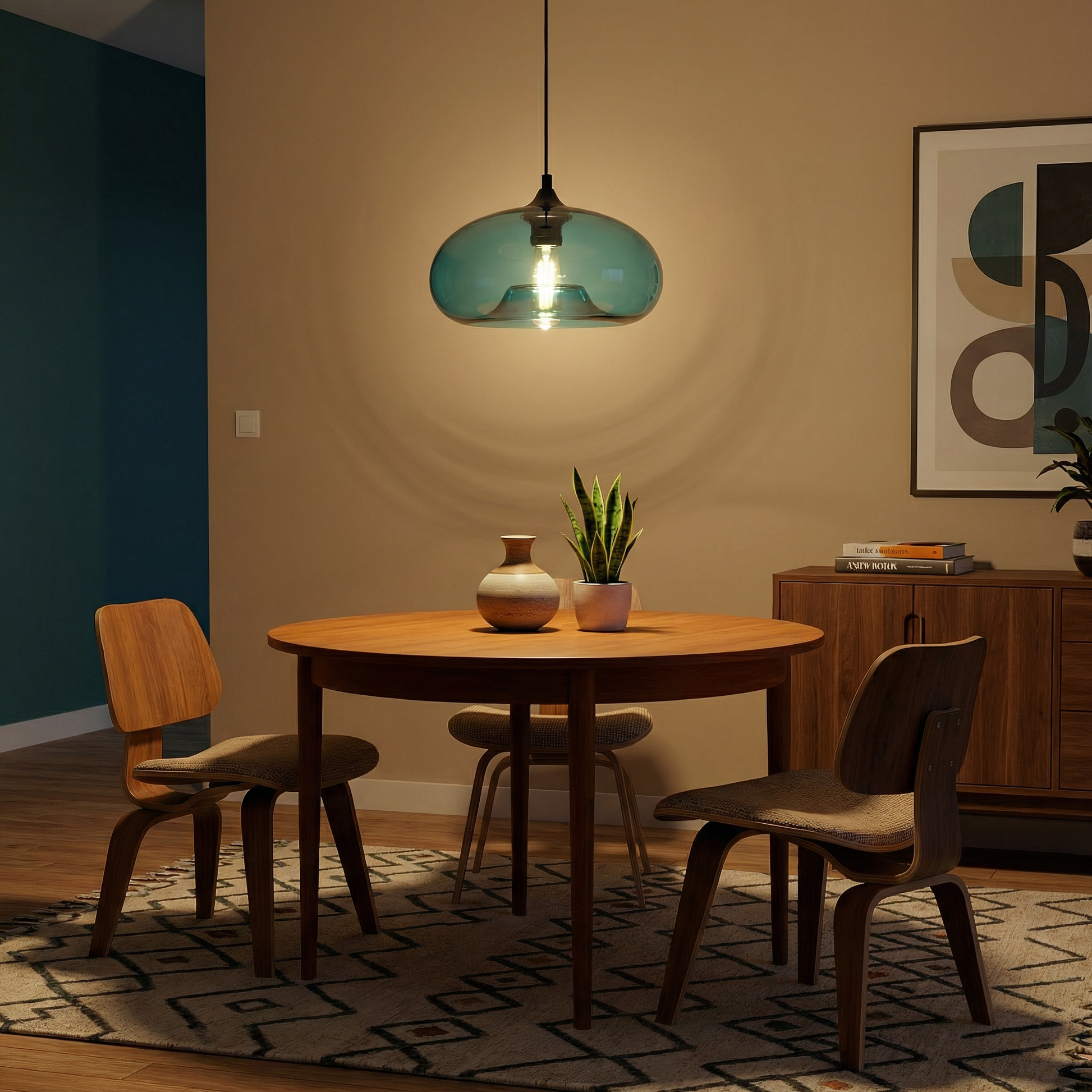 Suspension Caligo vue détail | Luxarmonie