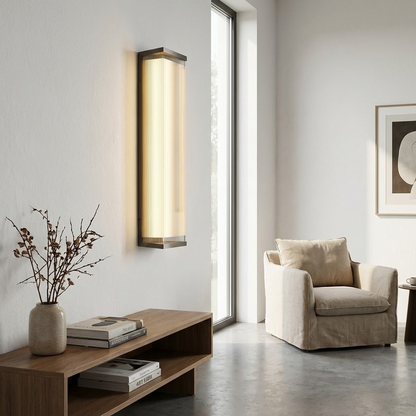 LED wall sconce contemporary matte black design Halosmia for outdoor lighting - view 9