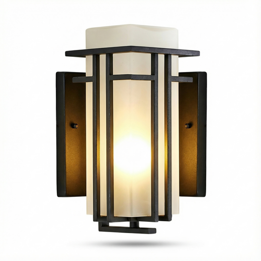 Vintage Außenwandleuchte aus Eisen – Feriona