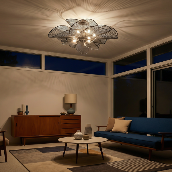 Flush Mount Noctura Detail View | Luxarmonie