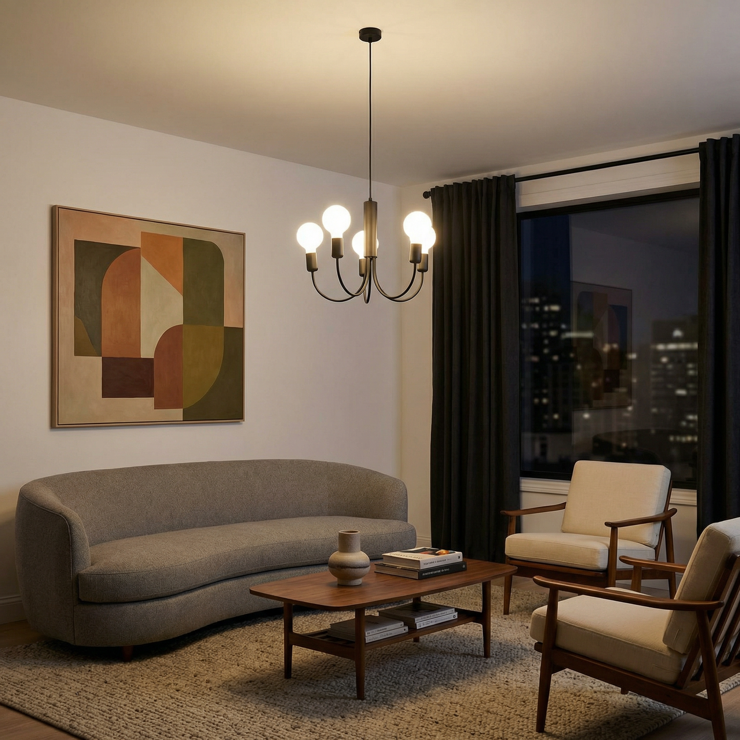 Lustre modèle Orfeyra vue détail | Luxarmonie