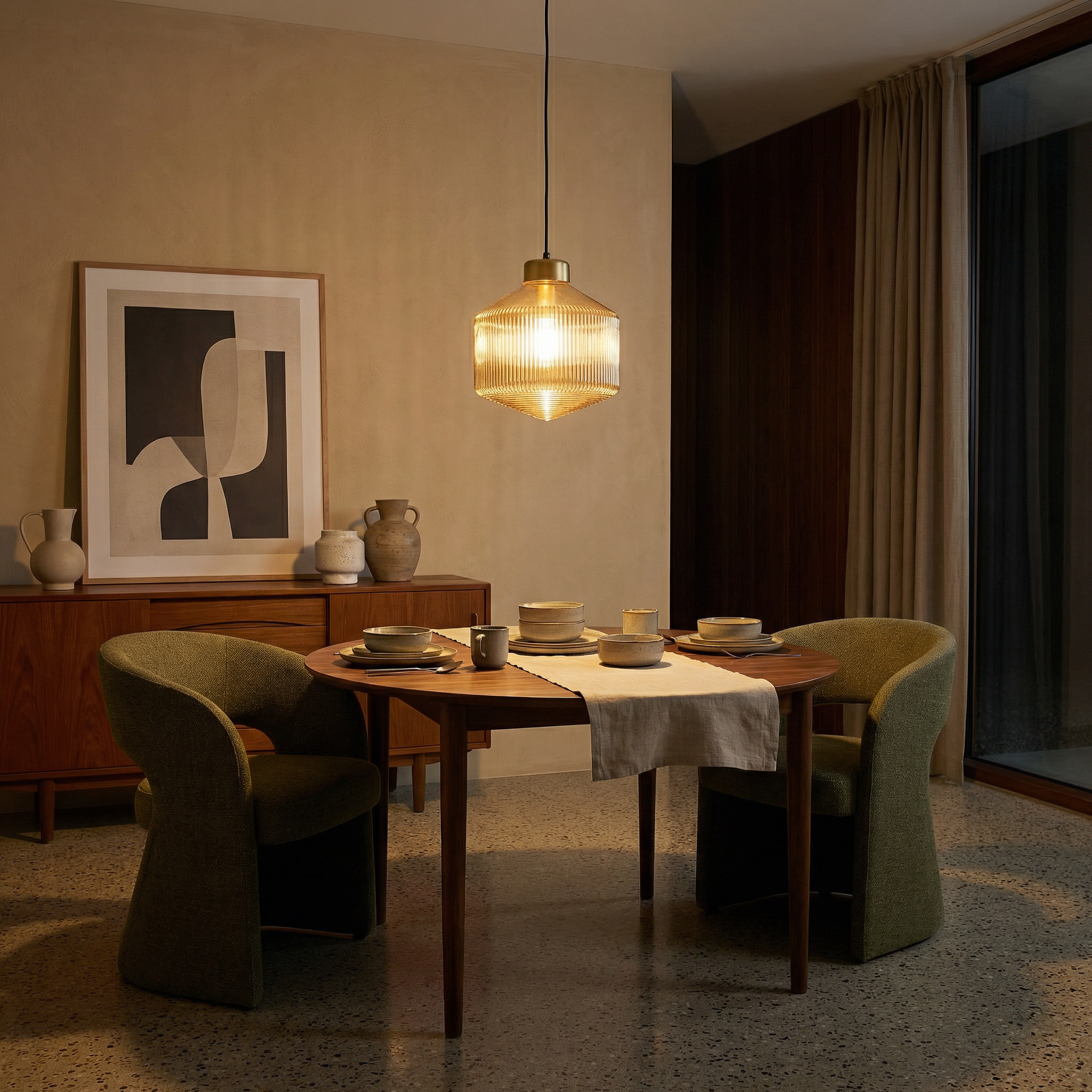 Moderne Hanglamp Glas en Metaal Chique Sfeer – Racow