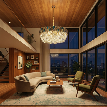 Harmonia Chandelier Detail View – Luxarmonie
