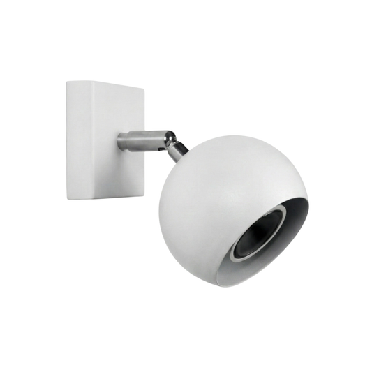 Moderne verstelbare witte wandlamp – Model Arionis