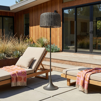 Lampe de jardin extérieur en métal tressé – Verilumo