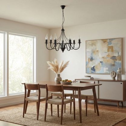 Chandelier Model Asterion ambient view | Luxarmonie