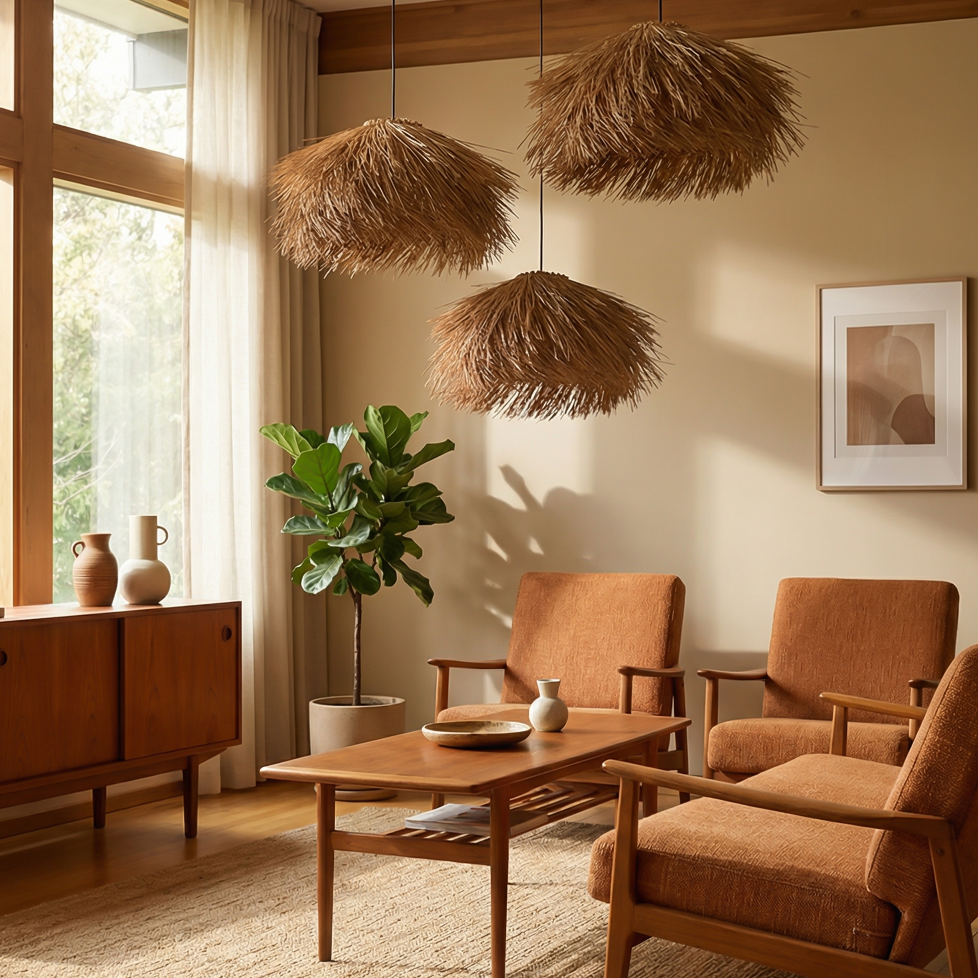 Suspension Tropicale vue ambiance | Luxarmonie