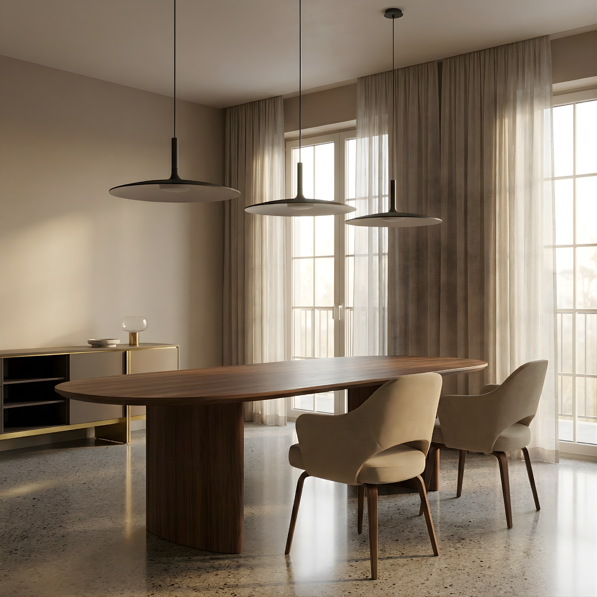 Veelzijdige LED Hanglamp UFO-vorm Verschillende Kleuren – Ovni