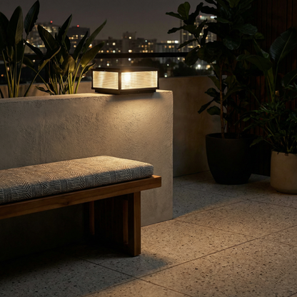 Veraluce Outdoor Light Detail View | Luxarmonie