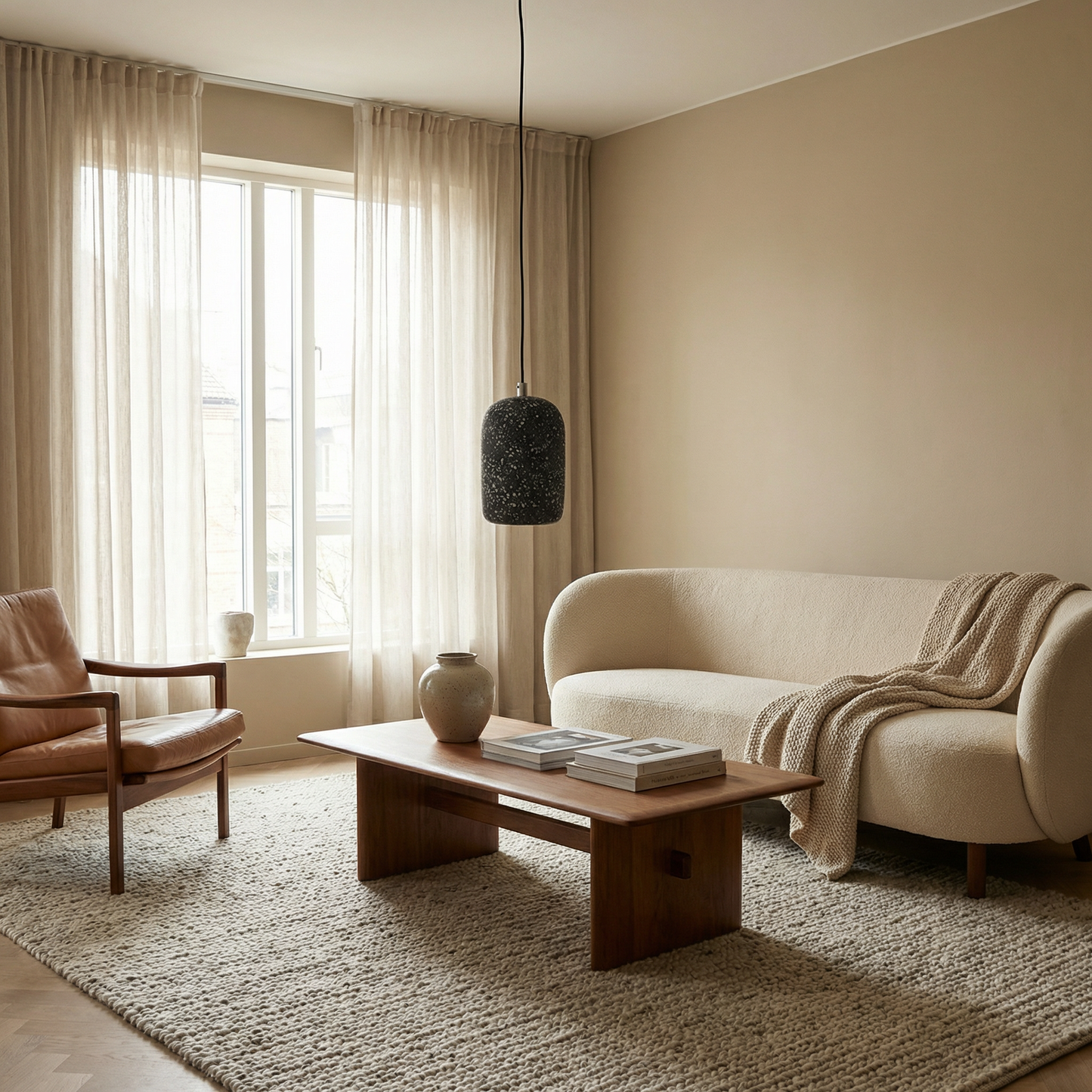 Suspension Cementa vue ambiance | Luxarmonie