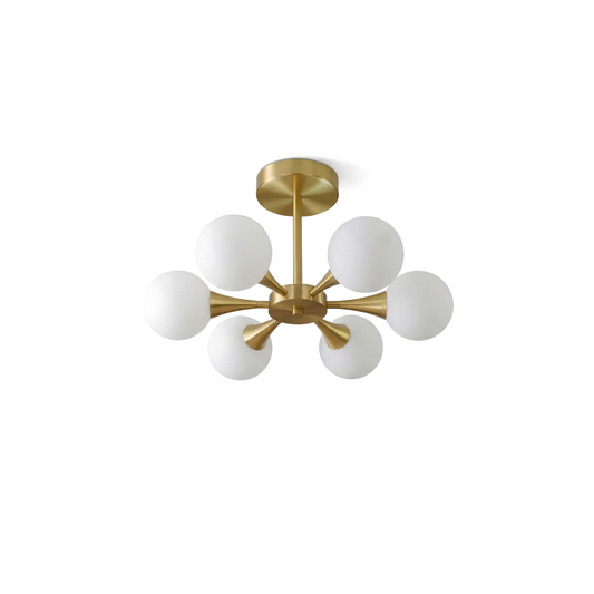 Hanglamp LED Wit Glas Zuiver Design – Lana