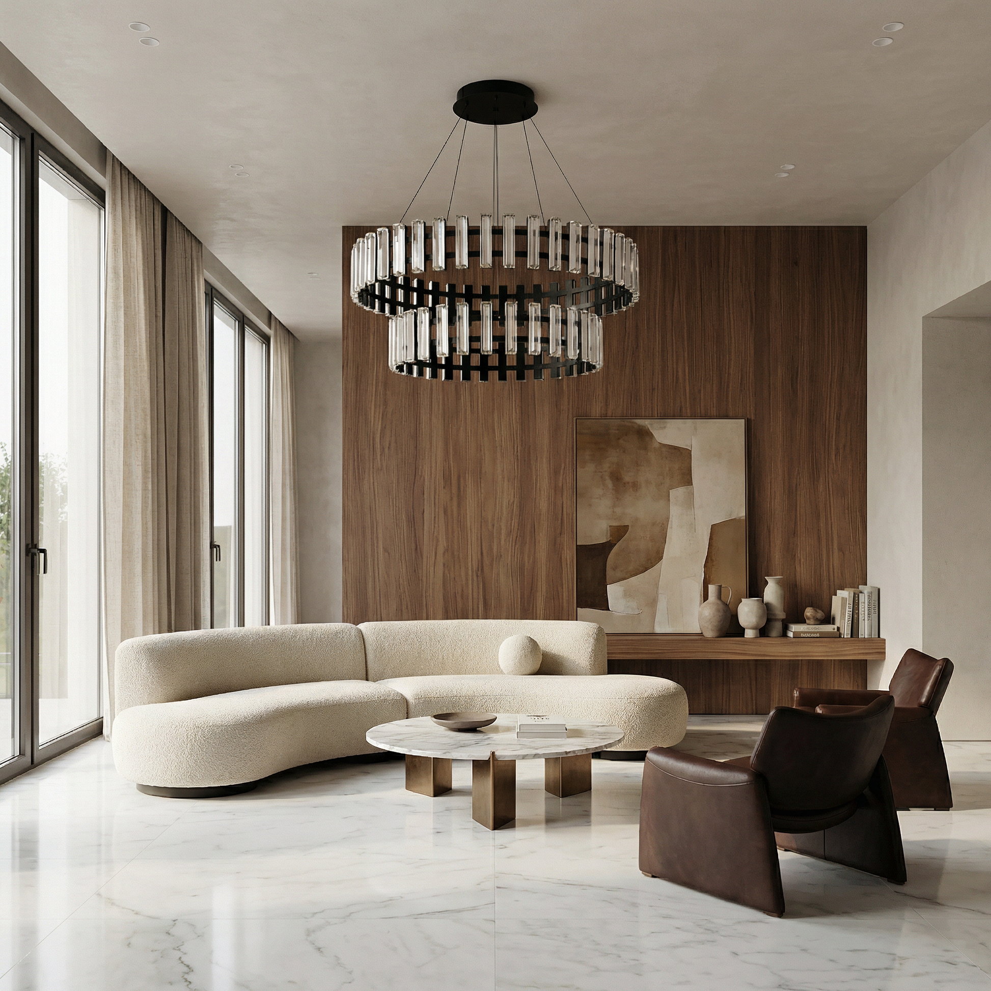 Lustre Cironder vue ambiance | Luxarmonie