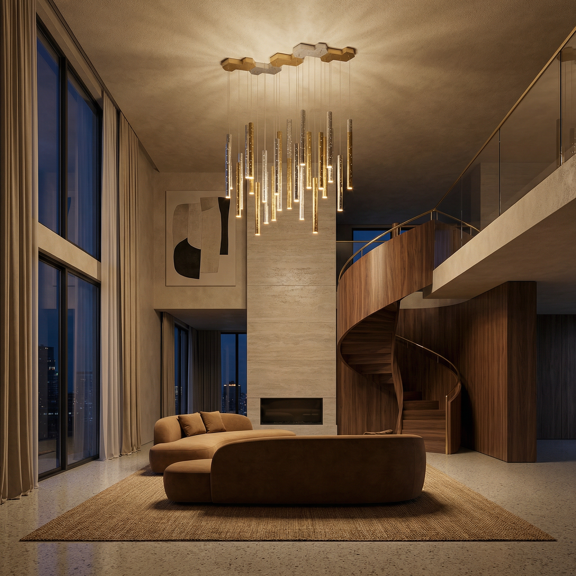 Lustre Séraphine vue détail | Luxarmonie